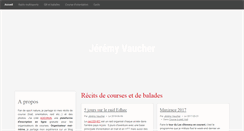 Desktop Screenshot of jeremy-vaucher.com