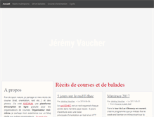 Tablet Screenshot of jeremy-vaucher.com